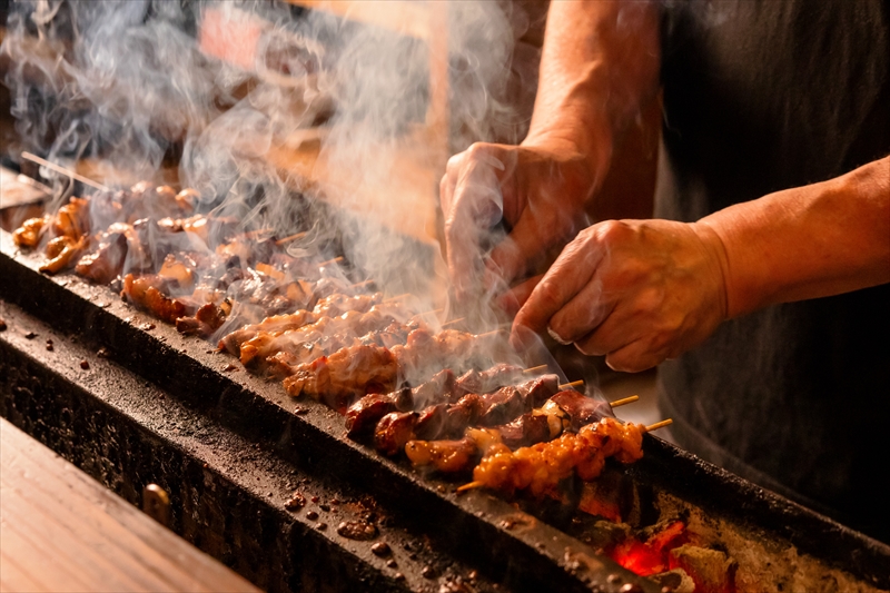 やきとり・串焼き・焼酎の焼鳥屋なら京都市左京区下鴨の炭焼きむら